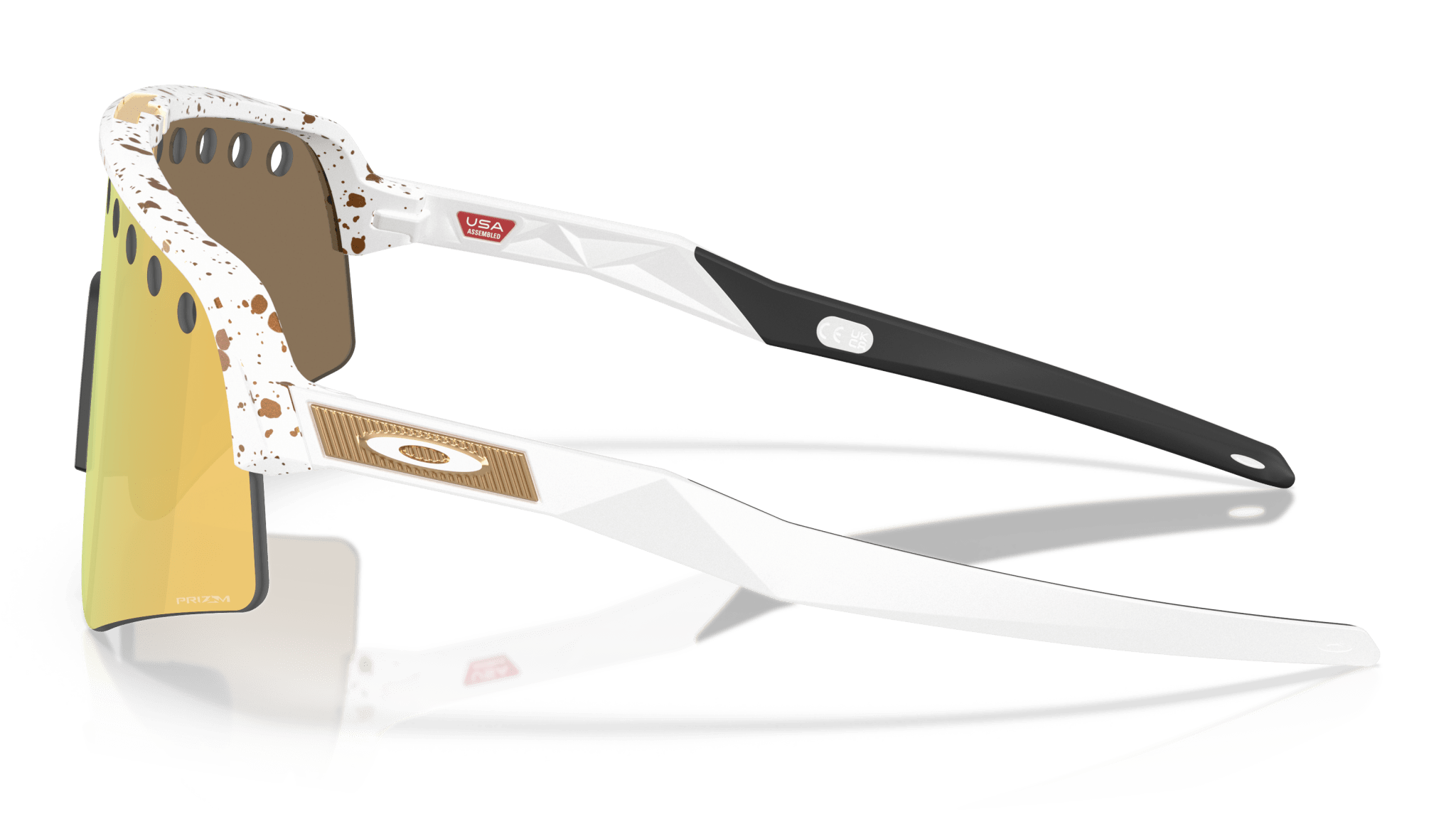 Image of Sutro Lite Sweep - MVDP Red/Gold Splatter | Prizm 24K - Sunglass World