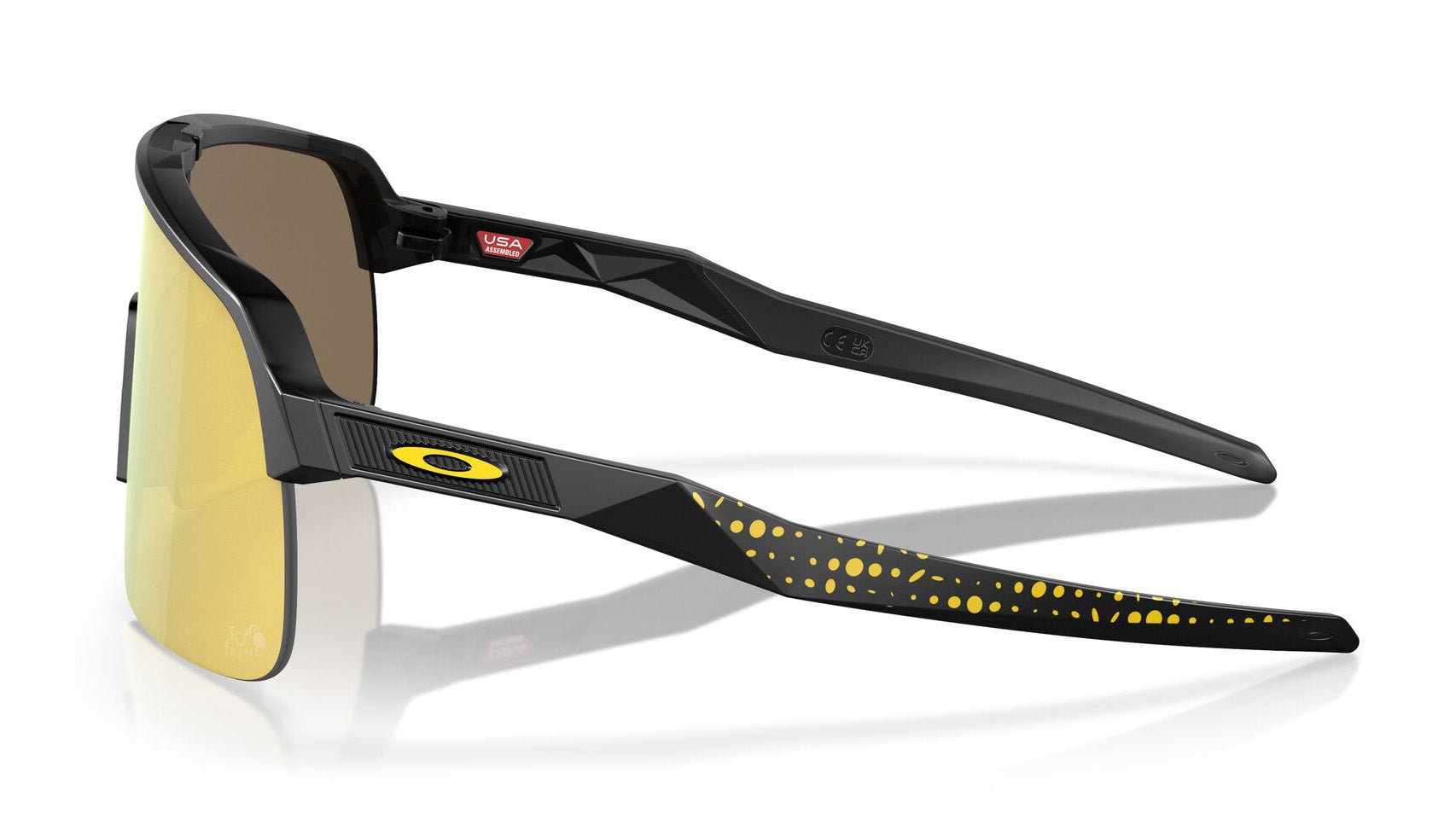 Sutro Lite Tour de France 2024 - Matte Black | PRIZM 24K - Sunglass World