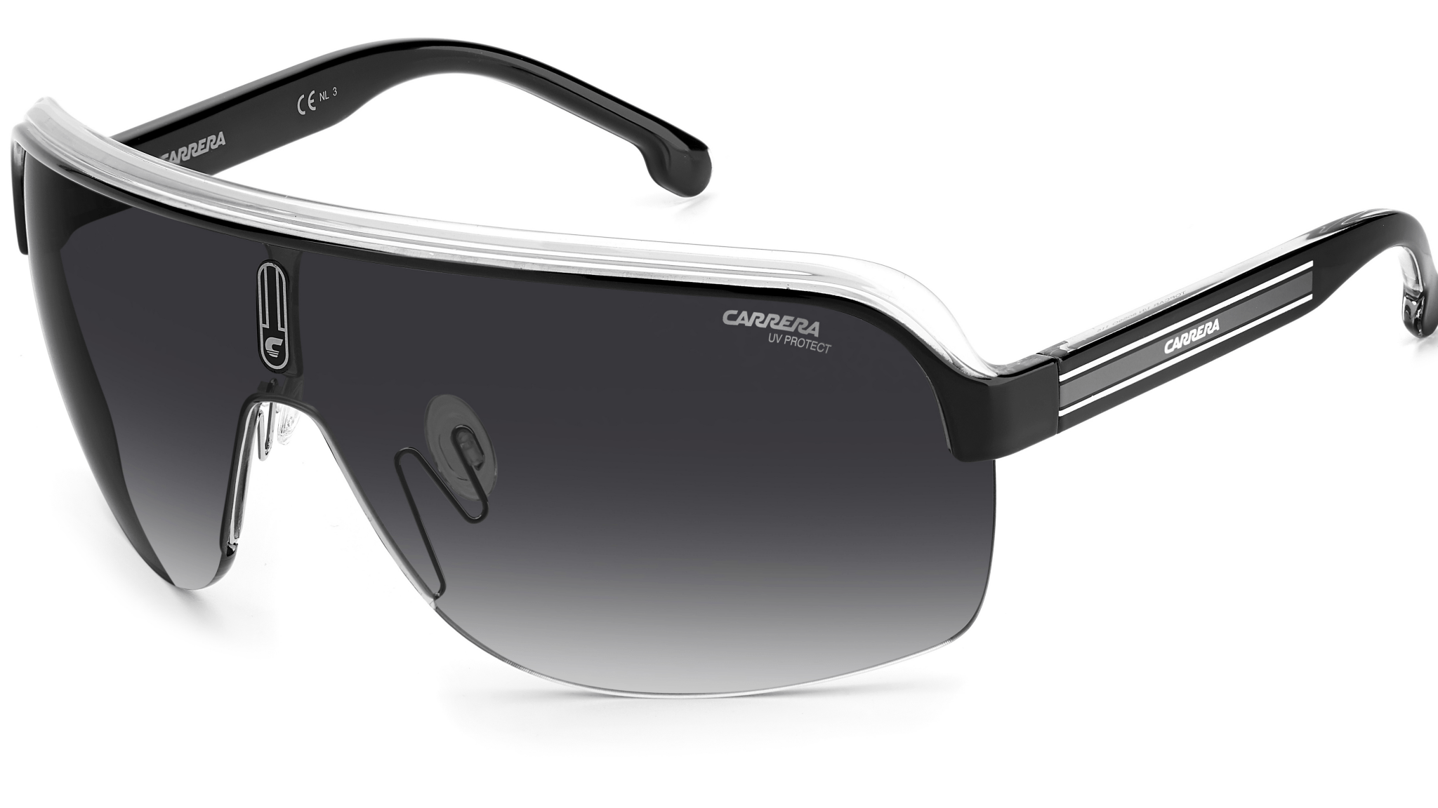 Topcar 1/N - Black White | Grey Shaded - Sunglass World