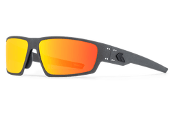 Image of Warhawk - Graphite | Sunburst Mirror Polarized (OPZ) - Sunglass World